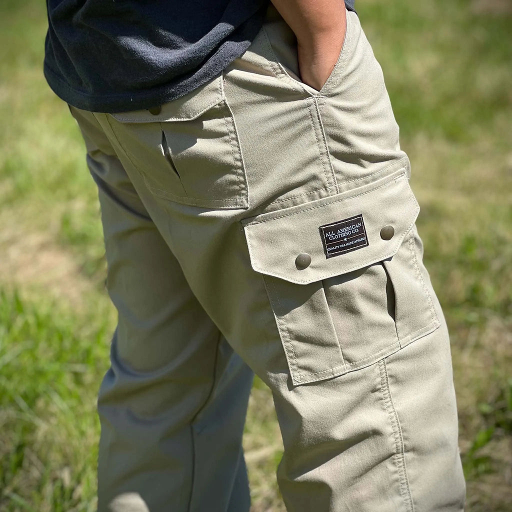 Buy Krystle® Prime Men's Cotton Solid Khakhi Relaxed Fit Zipper DORI Slim  fit Cargo Jogger Pants Size 34 at Amazon.in